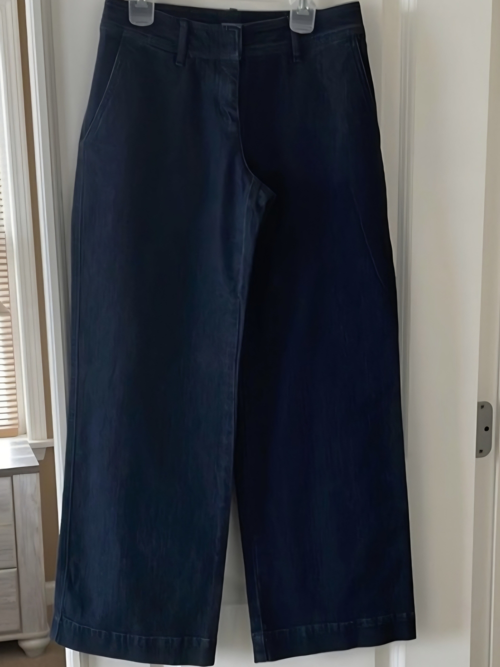 Vintage Flare Wide Leg J. Jill Navy Wide-Leg Jeans #0041